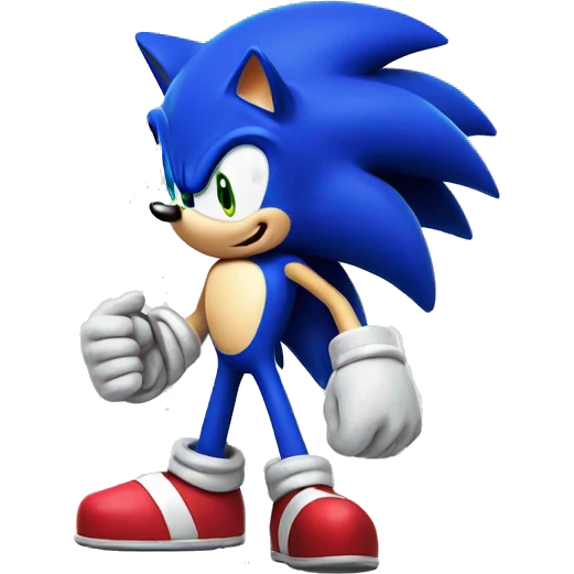sonic the hedgehog emoji