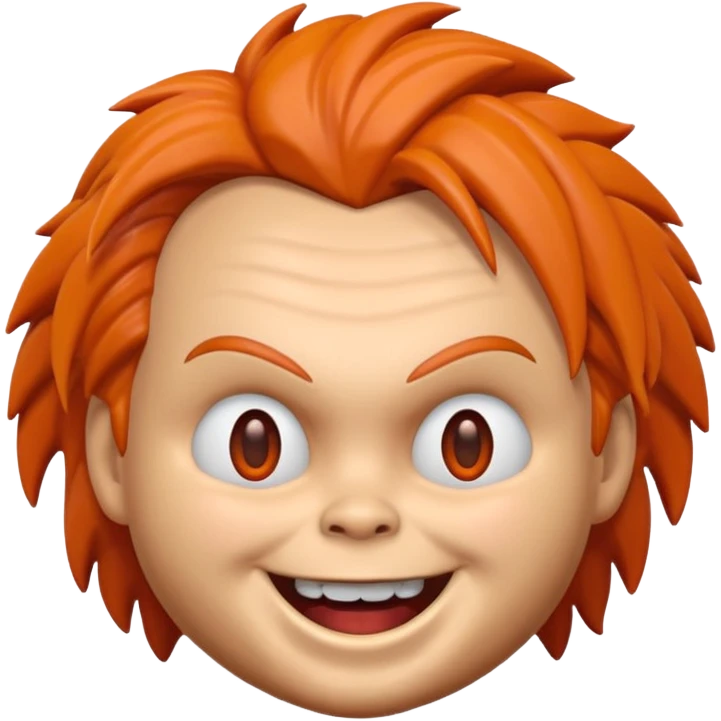Un emojin de chuky emoji