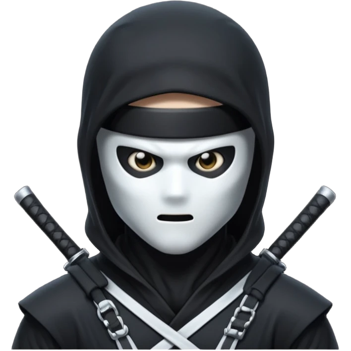 👻 + 🥷🏻 emoji