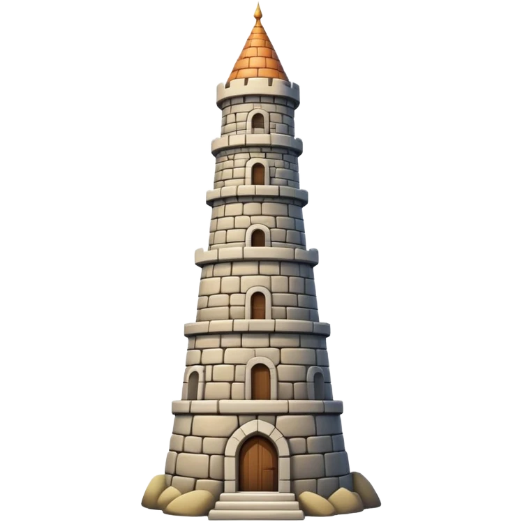 Tower of plaza  emoji