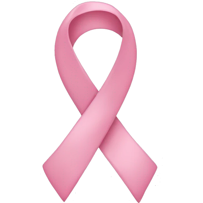 light pink ribbon  emoji
