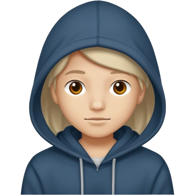 wearing a hoodie  emoji