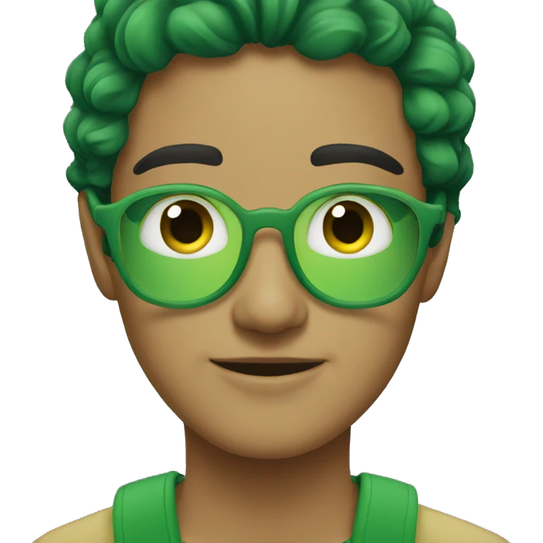 Green aesthetic  emoji