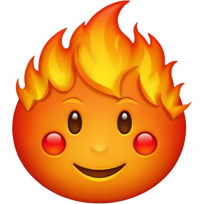 fire emoji in iphone styleFIRE EMOJI emoji