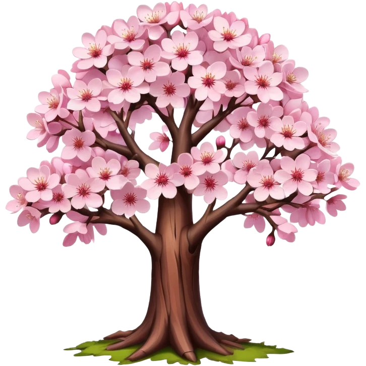 cherry blossom tree emoji