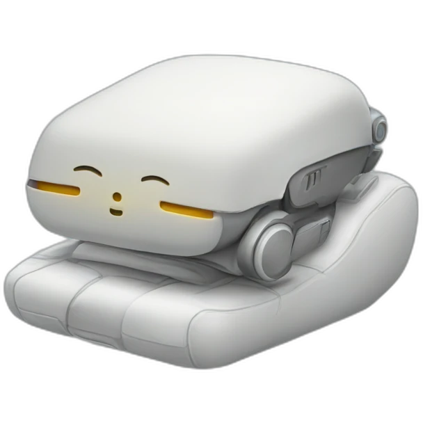 sleeping robot emoji