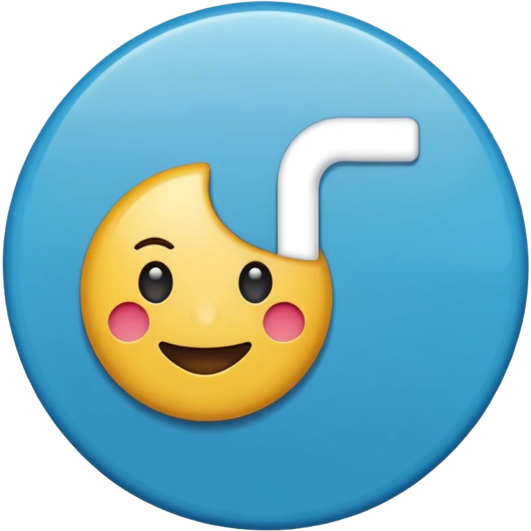 Make me an emoji thats look exactly like the TikTok verified emoji a blue tick make it exactly no difference  emoji
