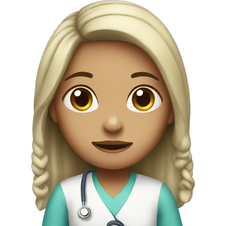 Girl in the hospital  emoji