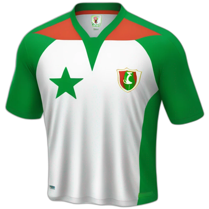 algeria foot jersey emoji