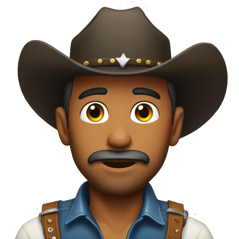 DILF cowboy emoji