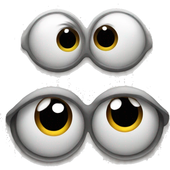  three eyes emoji