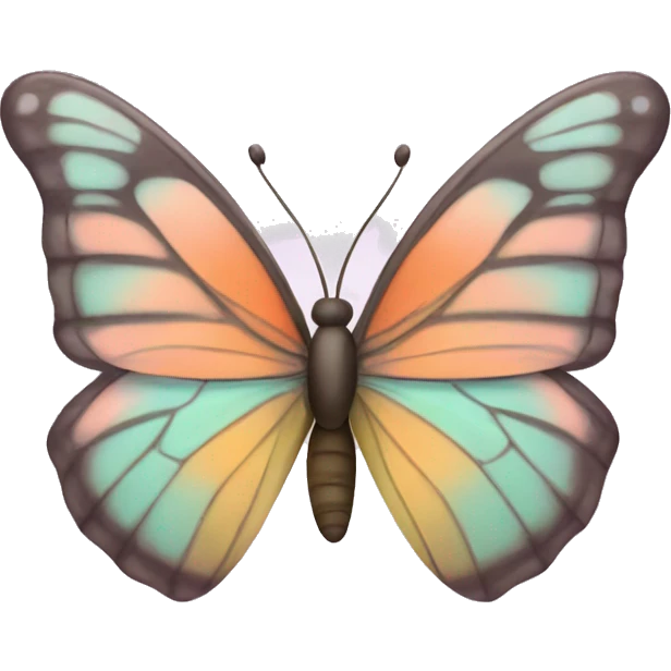 Pastell Butterfly  emoji
