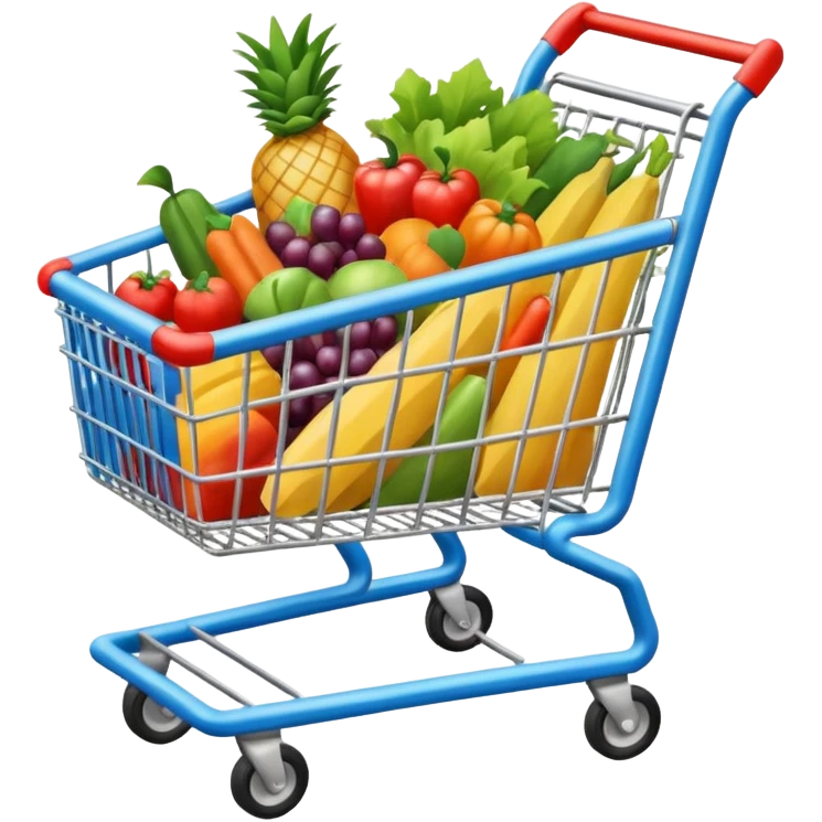 shopping cart emoji