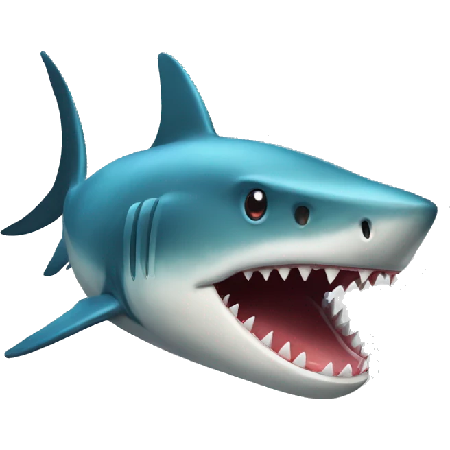 Tiburón enamorado  emoji