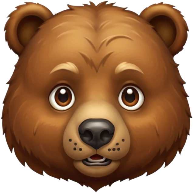 bear face emoji