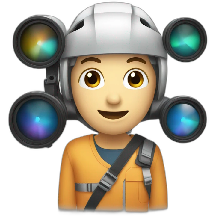 Video editing logo emoji