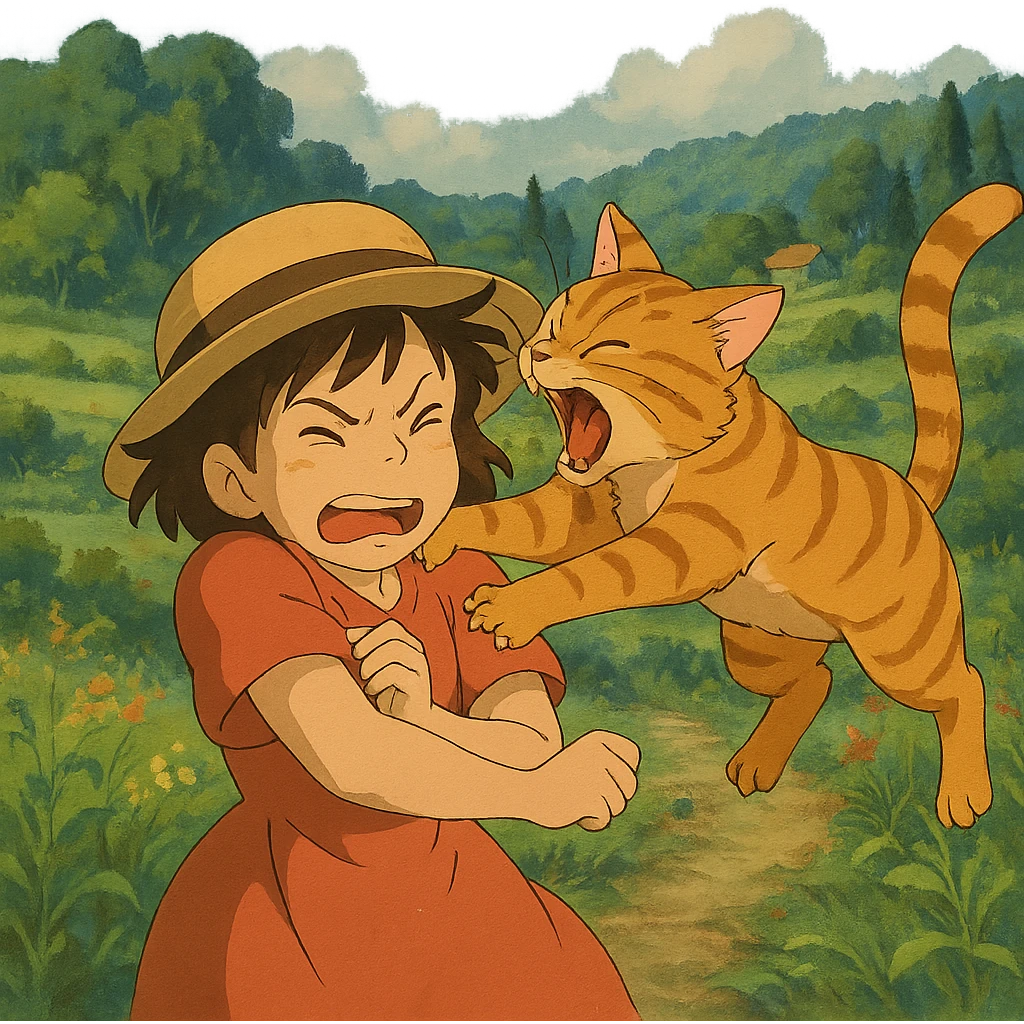 cat attack emoji