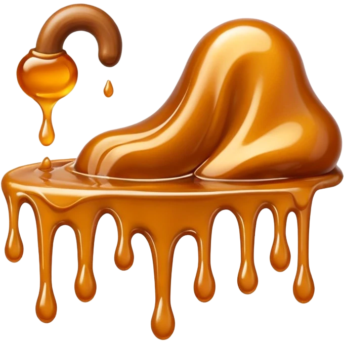 Salted caramel emoji
