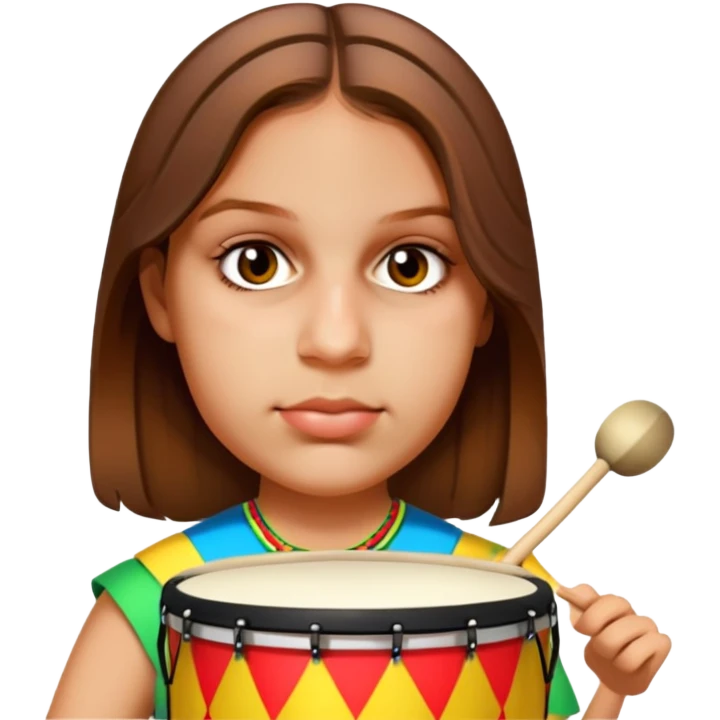 Festive Drummer emoji