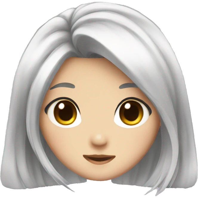 kawaii anime girl emoji