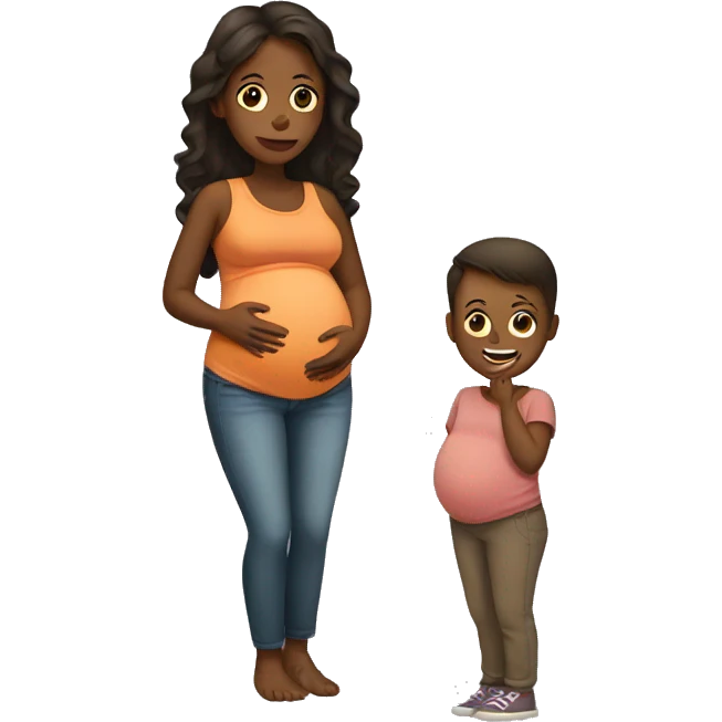 Pregnant emoji