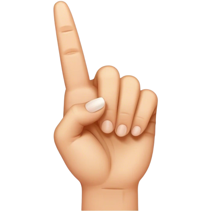 Middle finger  emoji