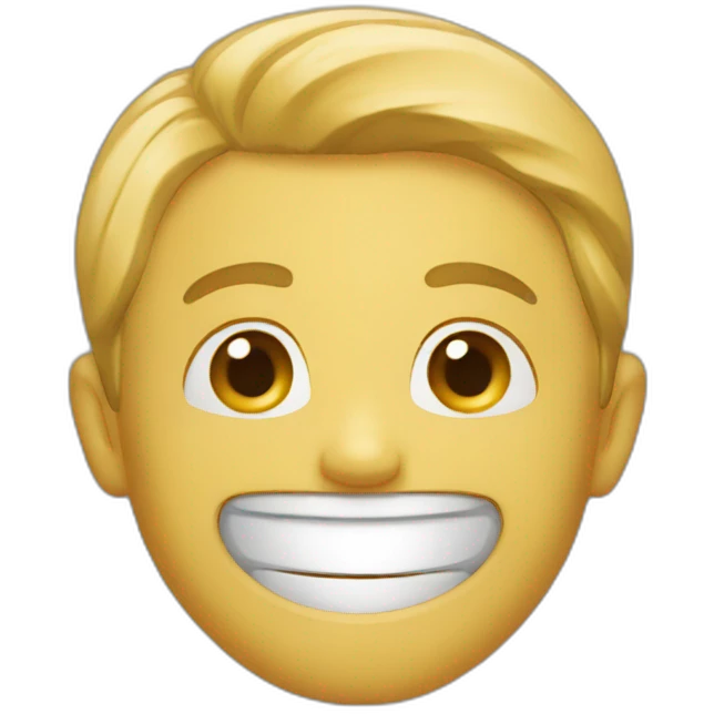 Smile content emoji
