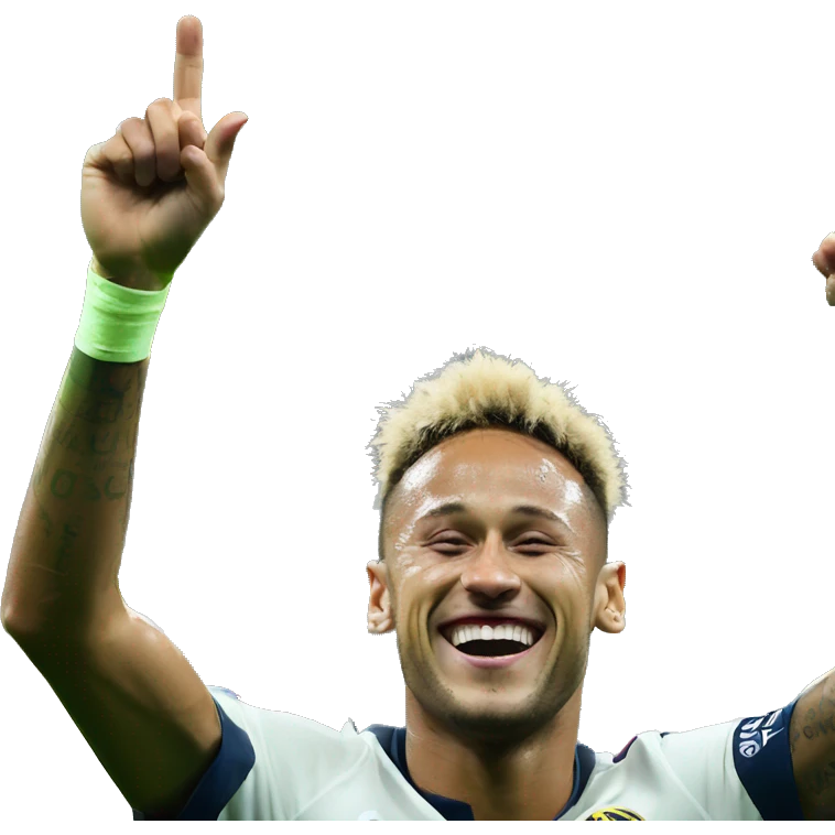 Neymar fesant sa celebration emoji