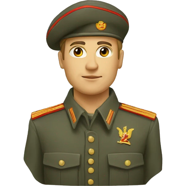 the USSR Soldier emoji