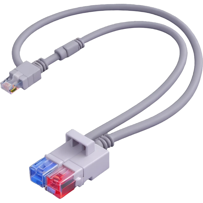ethernet cable with RJ45 connector emoji