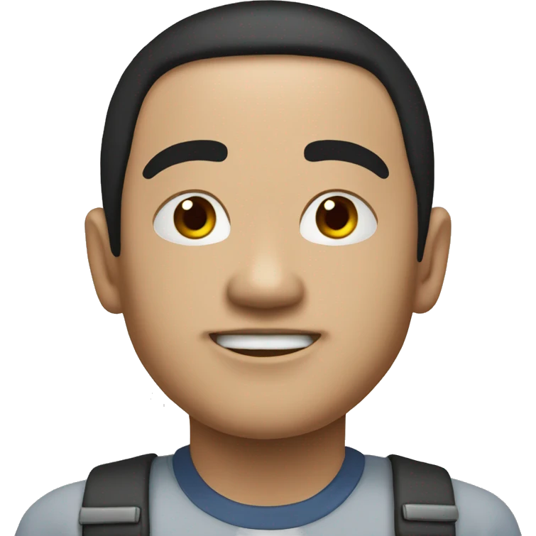 Chin tapak dam dam emoji