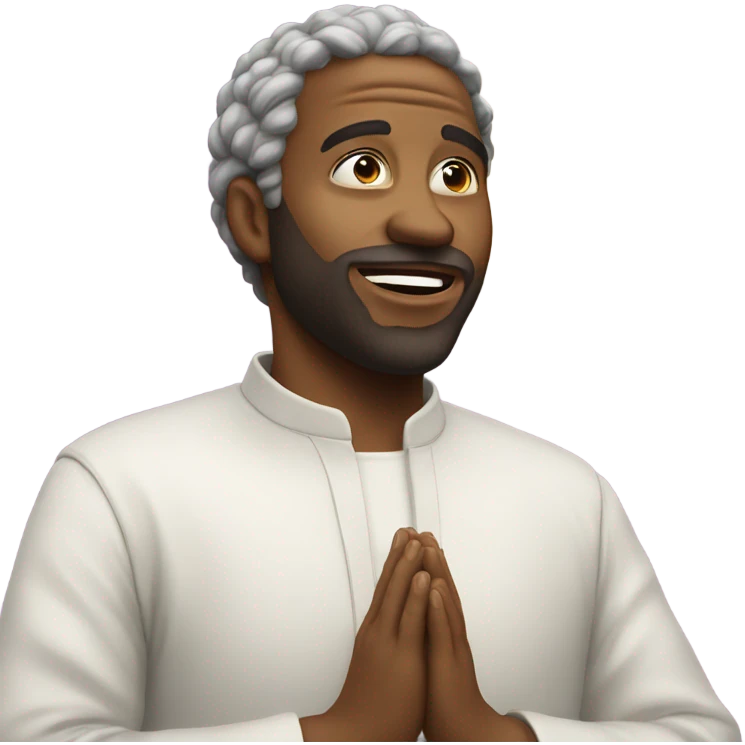Praise God emoji