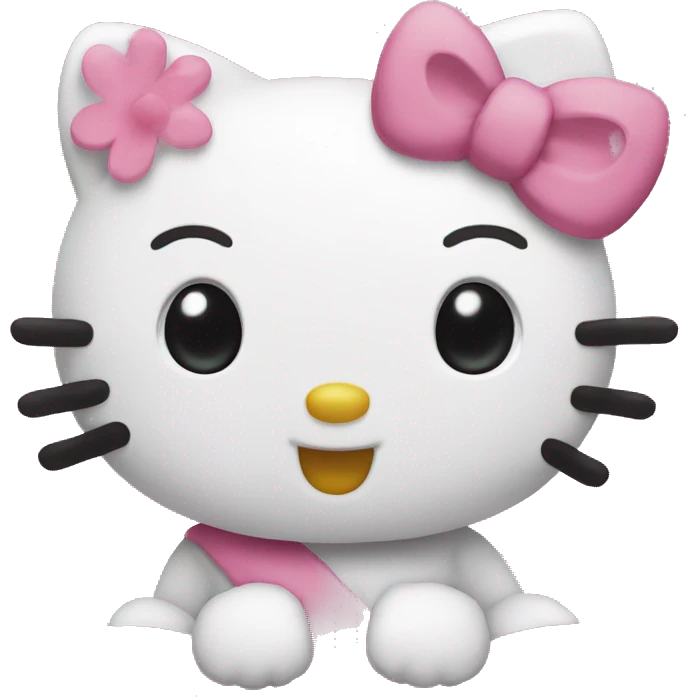 Hello kitty emoji