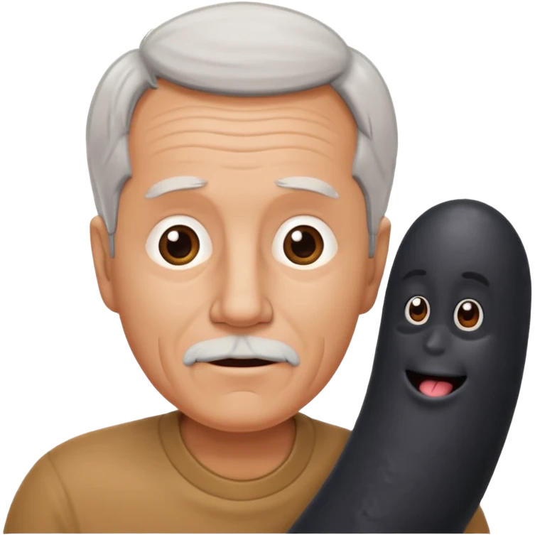 real big black penis for old white guy named kenny emoji