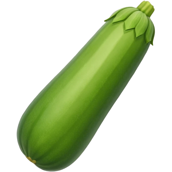 whole zucchini vegetable emoji