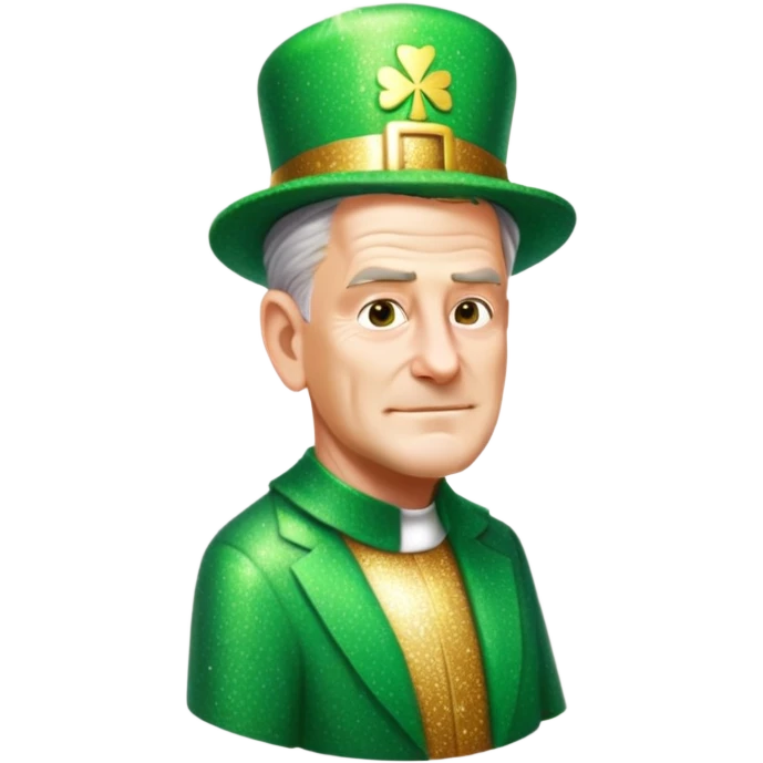 Sparkling Leprechaun emoji