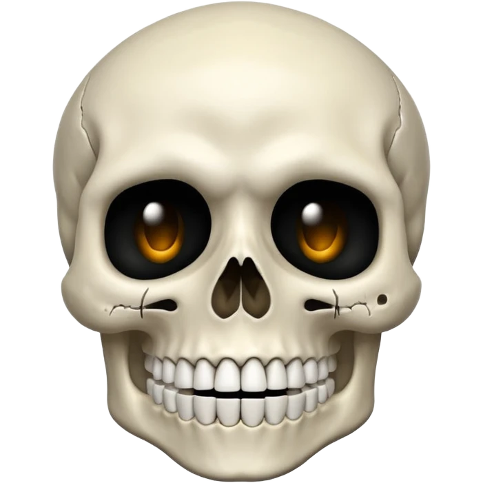 Skeleton face  surprise head blowing💀🤯 emoji