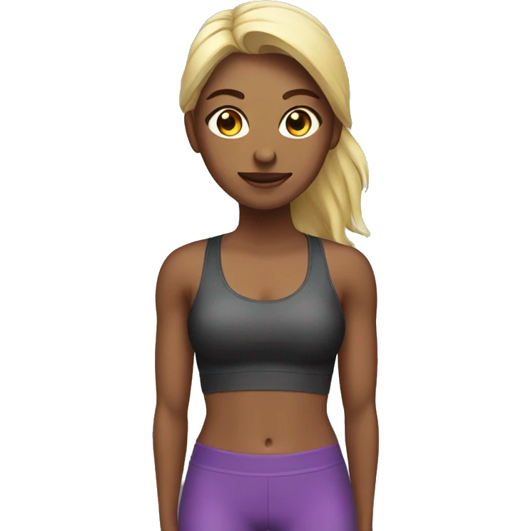 gym girl emoji