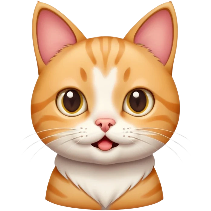 милого кота, которому поручили много задач и он очень удивлен emoji