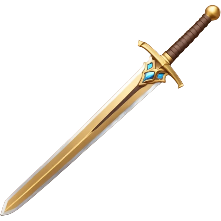 wooden training sword emoji