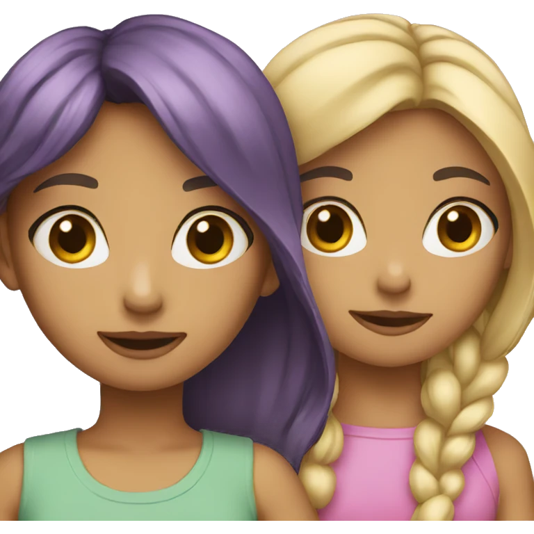 Two girls emoji