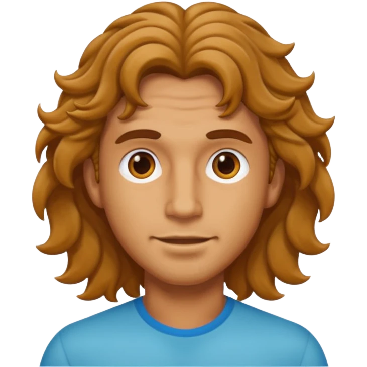 men with swavy hairs emoji