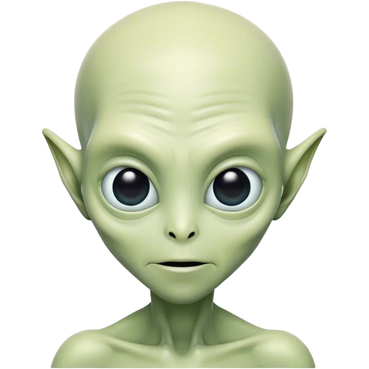 alien looking guy being really smug emoji