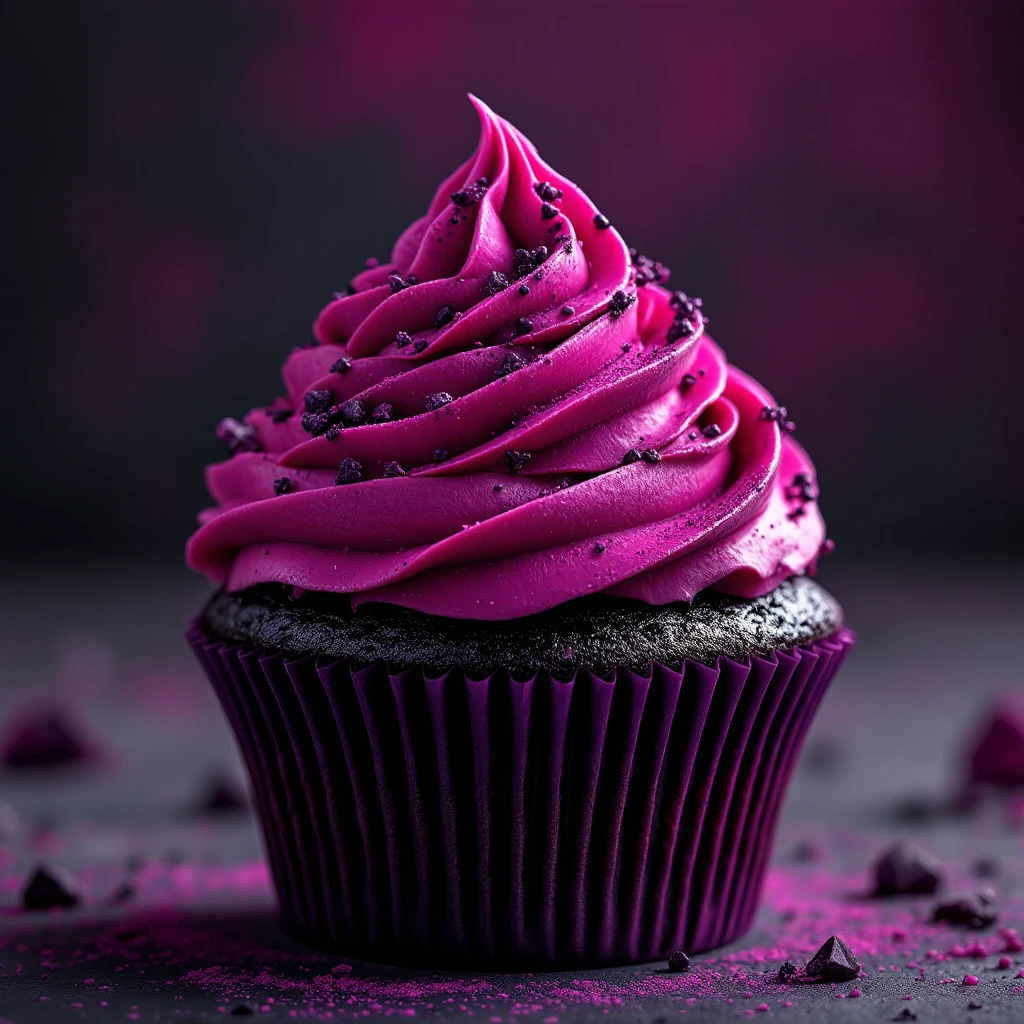 gothic cupcake emoji