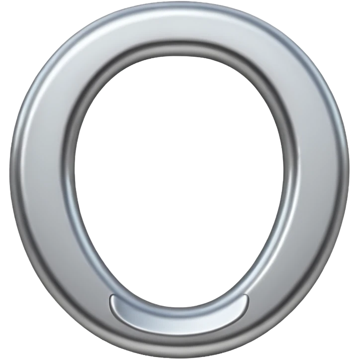 Horseshoe in small very small emoji