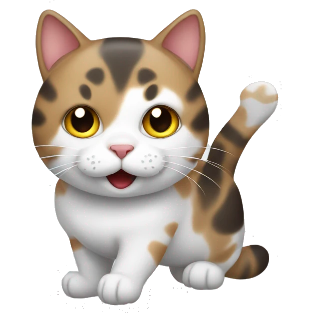 cat with fish emoji