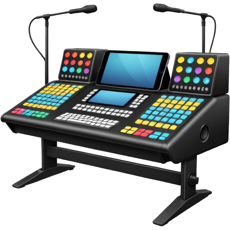 sound and lighting desks emoji