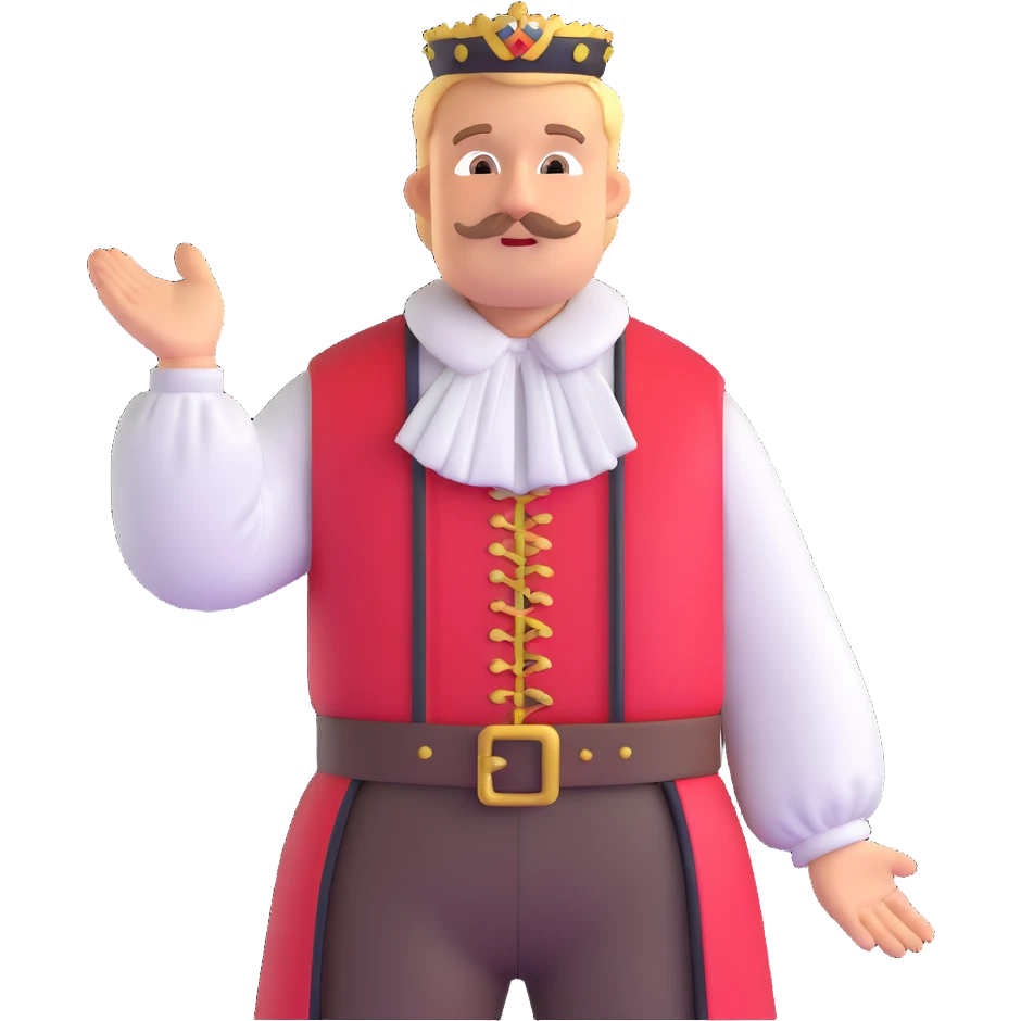 German in traditional Bavarian clothing shrugging emoji