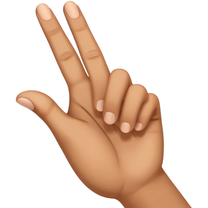 YVL hand sign emoji