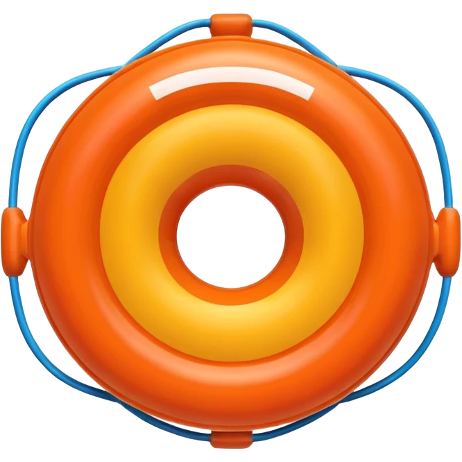 colorful pool buoy emoji